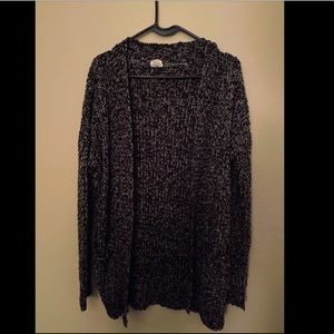 Black & White Speckled Cardigan